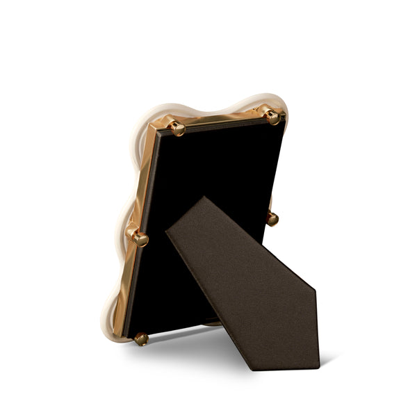 L'objet Ripple Frame - White Enamel - 4x6