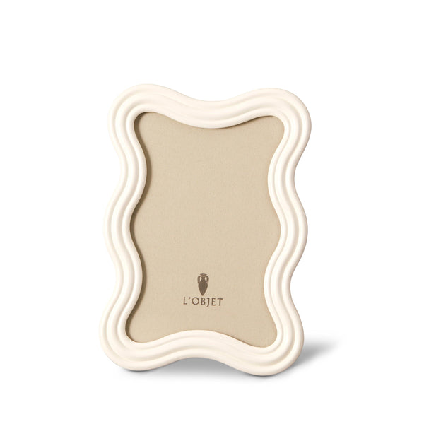 l'objet Ripple Frame - White Enamel - 4x6