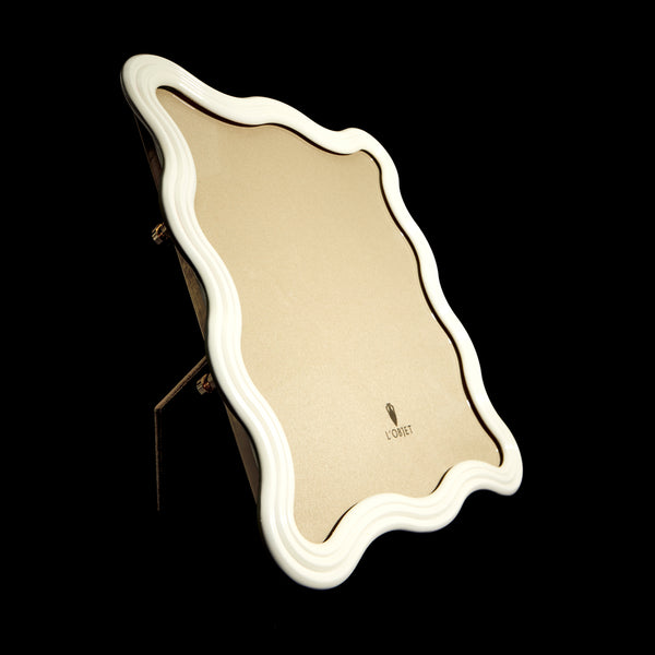 L'objet Ripple Frame - White Enamel - 5x7