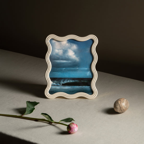 L'objet Ripple Frame - White Enamel - 5x7