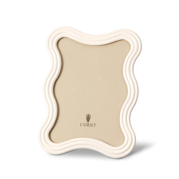 l'objet Ripple Frame - White Enamel - 5x7