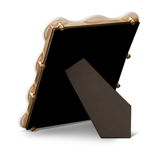 L'objet Ripple Frame - White Enamel - 8x10