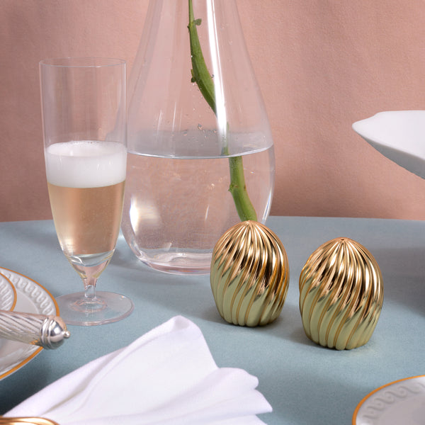 L'objet Ripple Spice Jewels (Set Of 2) - Gold