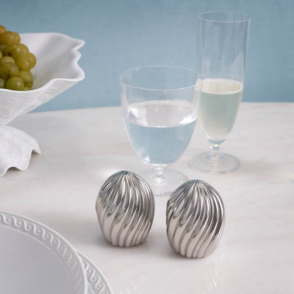 L'objet Ripple Spice Jewels (Set Of 2) - Platinum