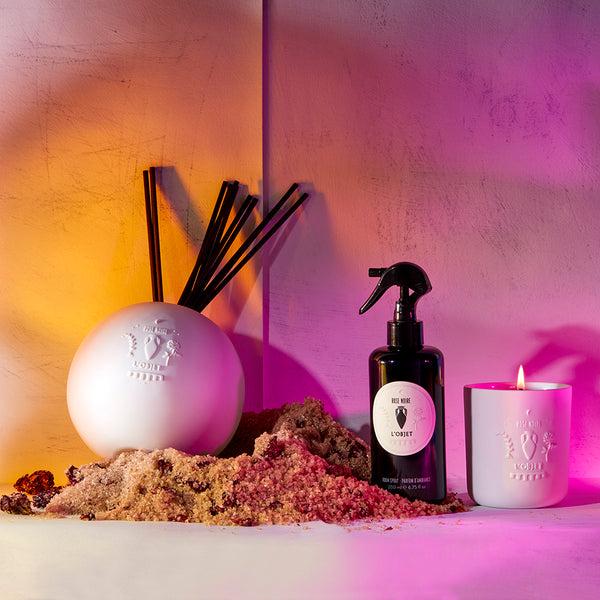 L'objet Rose Noire Candle