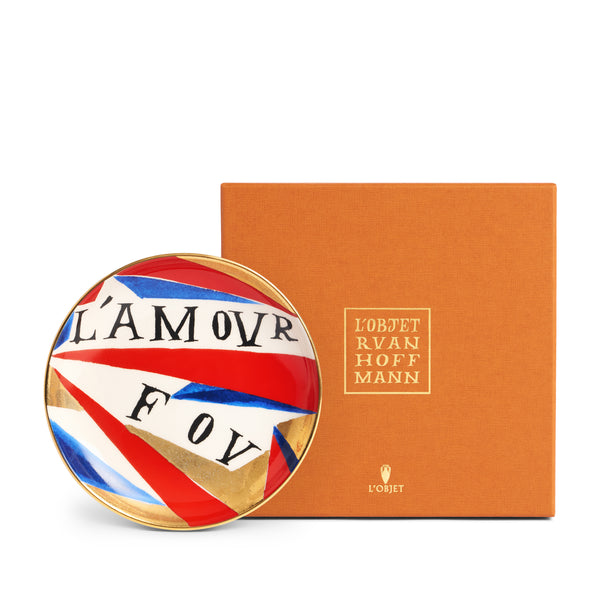 L'objet Ruan Hoffmann L'Amour Fou Plate