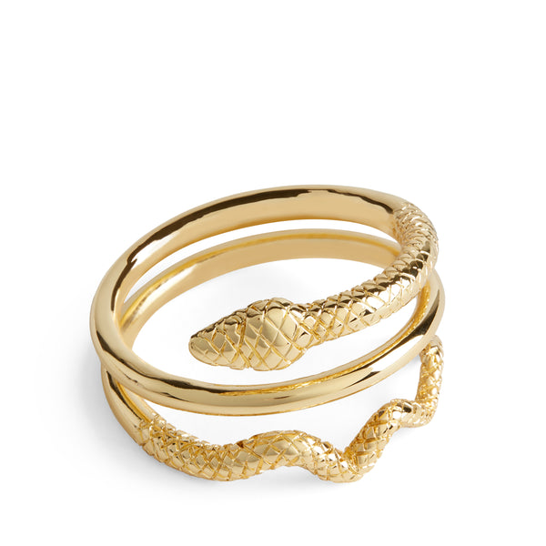 L'objet Snake Napkin Rings (Set Of 4) - Gold