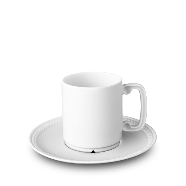 l'objet Soie Tressée Espresso Cup + Saucer