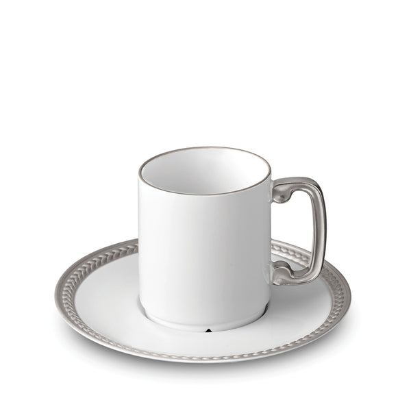 l'objet Soie Tressée Espresso Cup + Saucer
