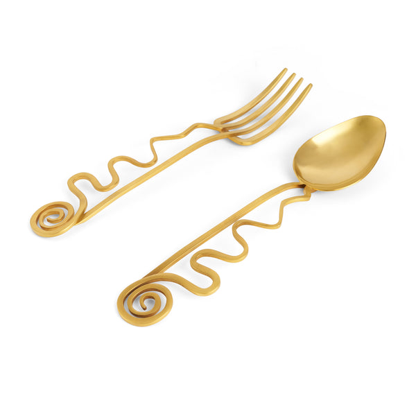 L'objet Spirale Serving Set (2 Pieces Set)