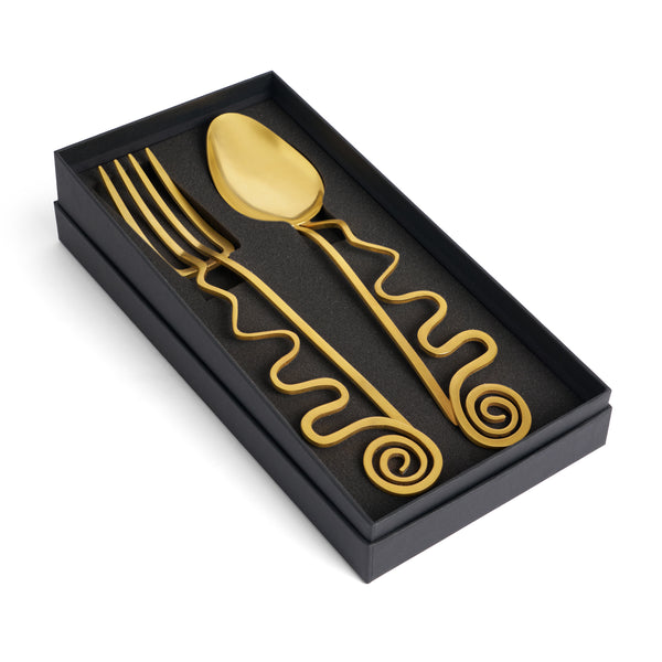 L'objet Spirale Serving Set (2 Pieces Set)