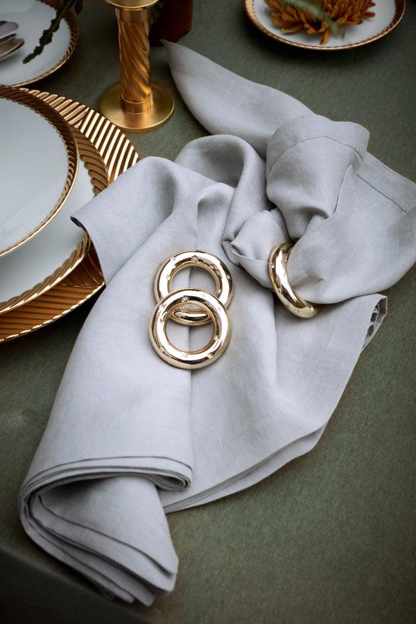L'objet Stars Napkin Jewels (set Of 4)
