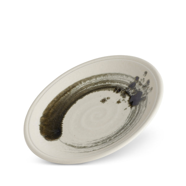 L'objet Sumi Brush Dinner Plate