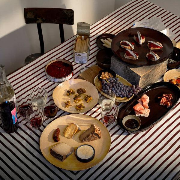 L'objet Terra Dessert Plate - Leather