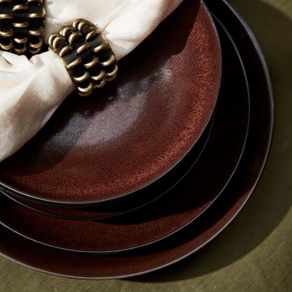 L'objet Terra Dinner Plate - Wine