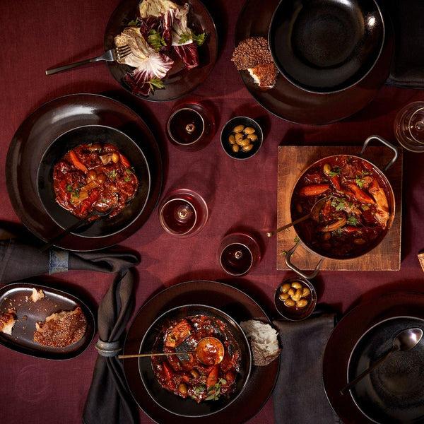 L'objet Terra Dinnerware Set - Iron