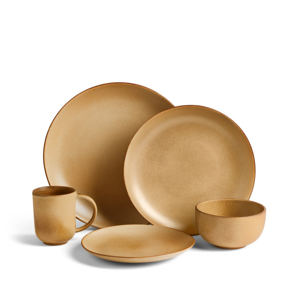 l'objet Terra Dinnerware Set - Leather