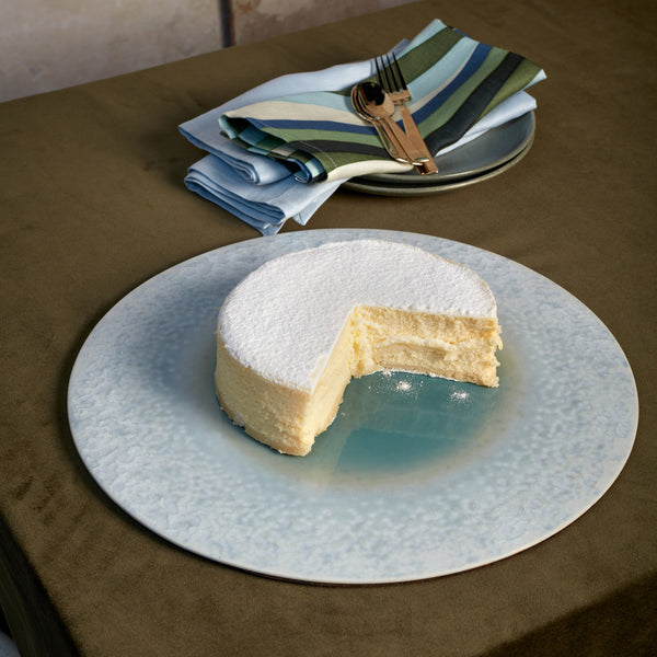 L'objet Terra Platter / Charger - Seafoam