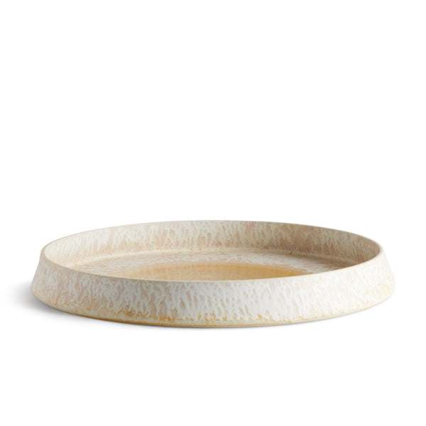 L'objet Terra Round Platter - Large - Dusty Rose