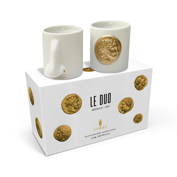 l'objet Le Duo - Grand Bazaar + Thé Russe Candles - Small (Set of 2)
