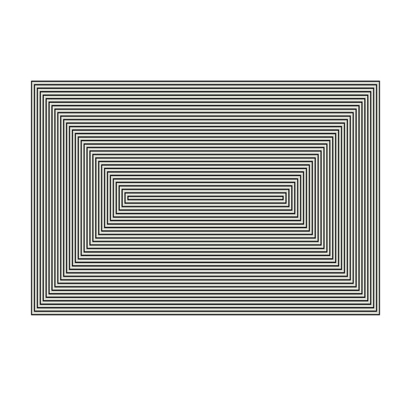 L'objet Linen Sateen Concorde Tablecloth - Black + Ecru