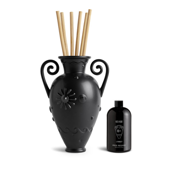 l'objet Pantheon Orpheus Amphora Diffuser Set - Black