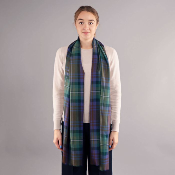 Lochcarron Of Scotland Alba Isle Of Skye Extra Fine Merino Stole