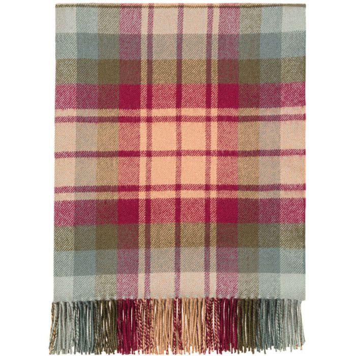 Lochcarron Of Scotland Alice Auld Scotland Tartan Lambswool Serape