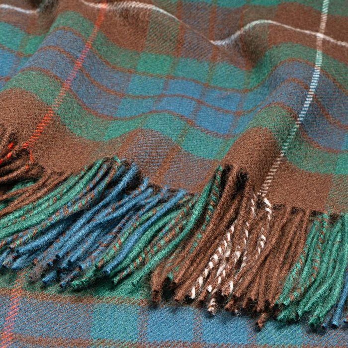 Lochcarron Of Scotland Alice Fraser Hunting Ancient Tartan Lambswool Serape