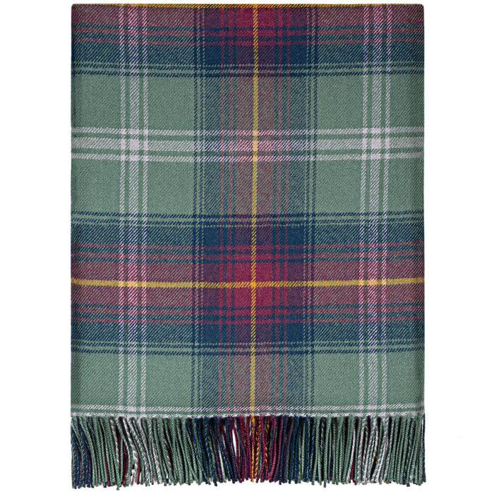 Lochcarron Of Scotland Alice Hame Tartan Lambswool Serape