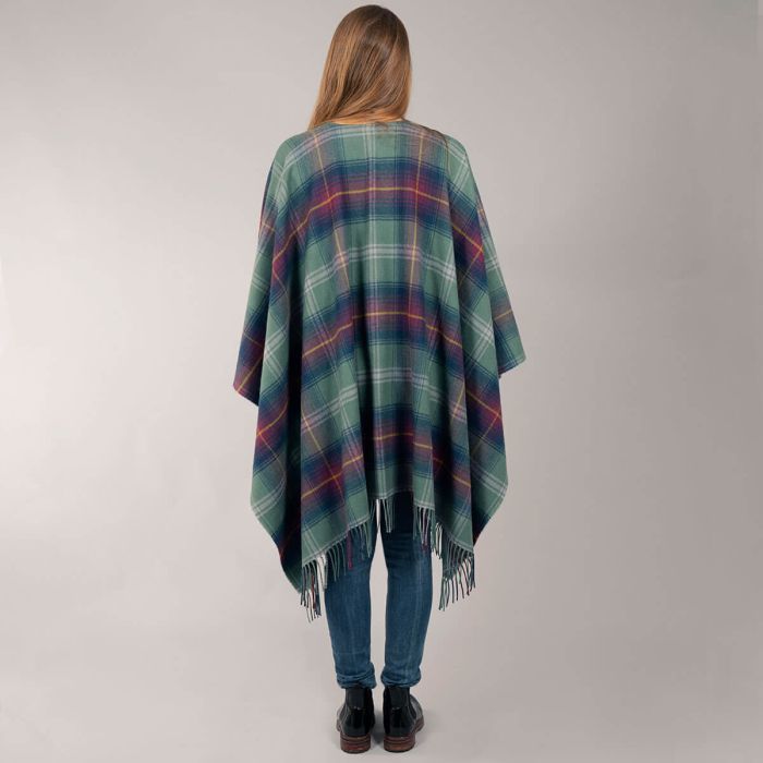 Lochcarron Of Scotland Alice Hame Tartan Lambswool Serape