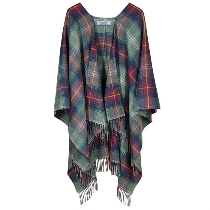 lochcarron of scotland Alice Hame Tartan Lambswool Serape