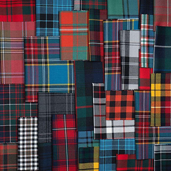 Lochcarron Of Scotland Assorted Fabric Roll - Craft Bundle