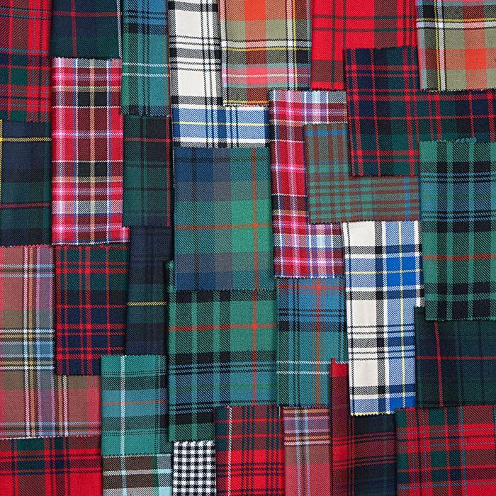 Lochcarron Of Scotland Assorted Fabric Roll - Craft Bundle