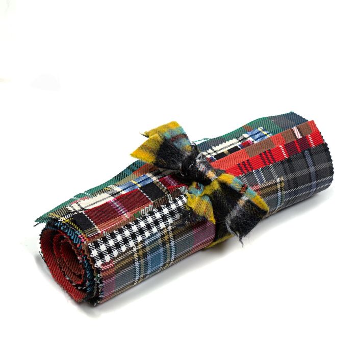 lochcarron of scotland Assorted Fabric Roll - Craft Bundle