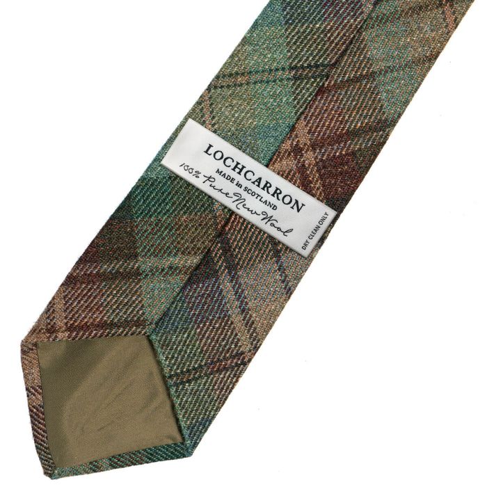 Lochcarron Of Scotland Auld Scotland Selkirk Heavyweight Tweed Tie