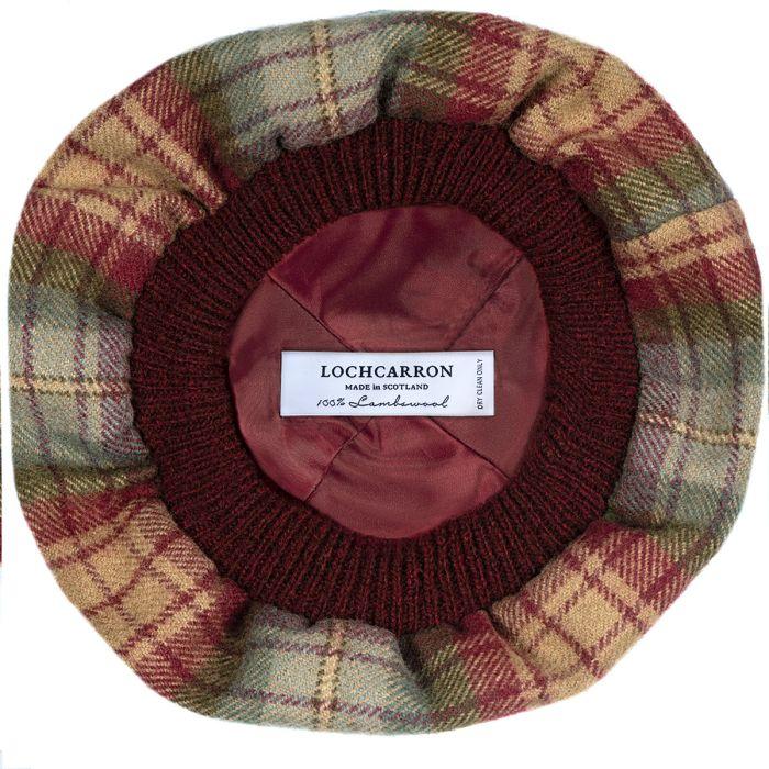 Lochcarron Of Scotland Auld Scotland Tartan Brushed Wool Tam