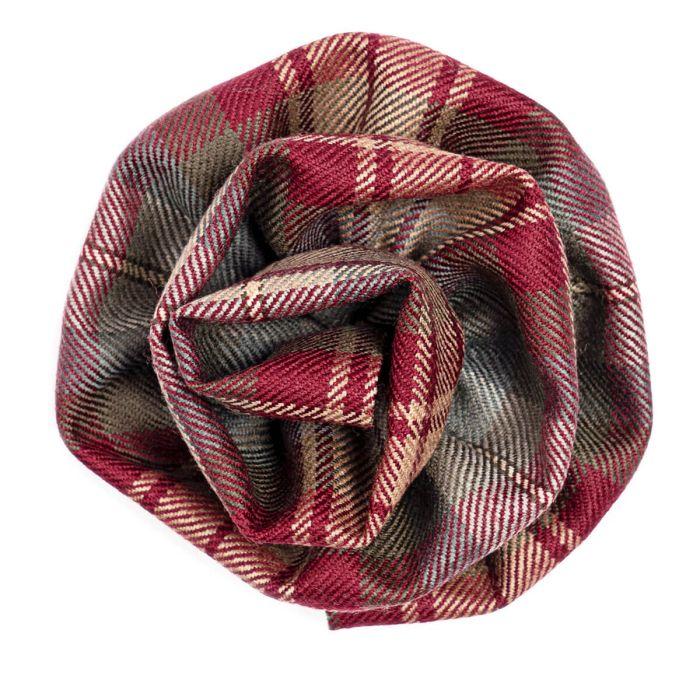 lochcarron of scotland Auld Scotland Tartan Corsage Flower Brooch Pin lochcarron of scotland Auld Scotland Tartan Corsage Flower Brooch Pin