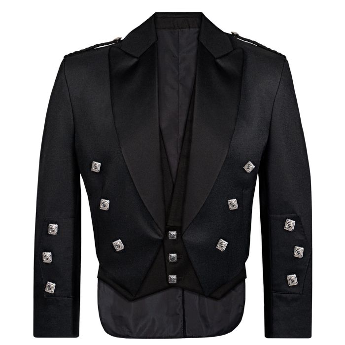 Lochcarron Of Scotland Barathea Prince Charlie Kilt Jacket & Vest