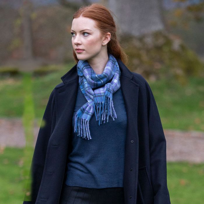 Lochcarron Of Scotland Beau Scotland Forever Ancient Tartan Luxury Cashmere Scarf
