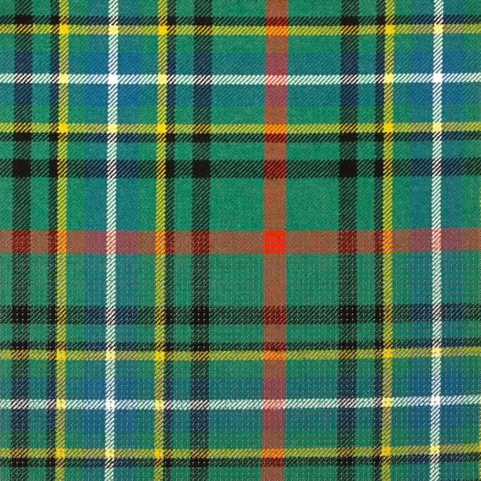 lochcarron of scotland Bisset Ancient Heavyweight Tartan Fabric