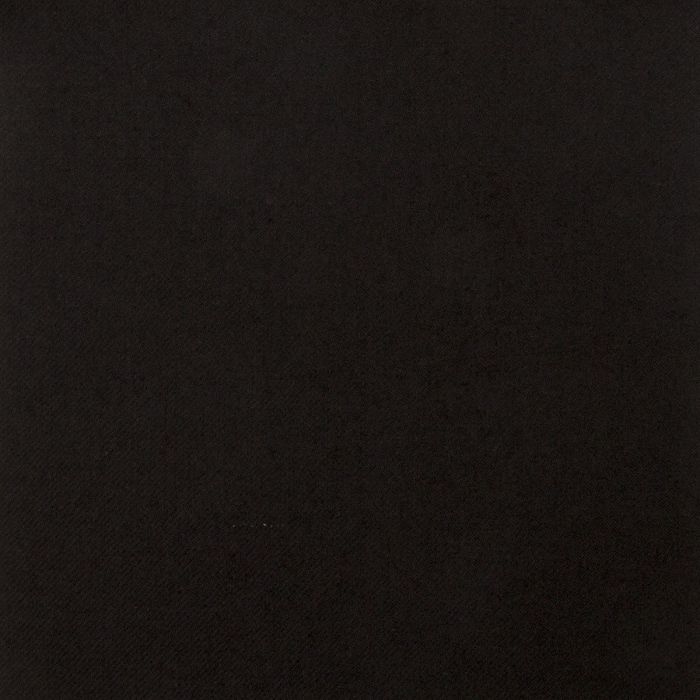 lochcarron of scotland Black Modern Plain Coloured Heavyweight Tartan Fabric - Single Width