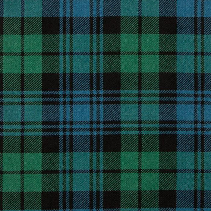 lochcarron of scotland Black Watch Ancient Medium Weight Tartan Fabric