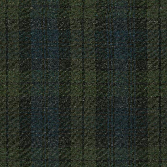 lochcarron of scotland Black Watch Modern Heavyweight Selkirk Tweed Fabric