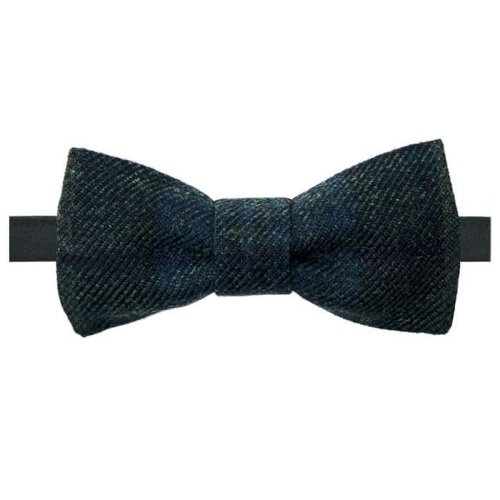 lochcarron of scotland Black Watch Modern Selkirk Heavyweight Tweed Bow Tie