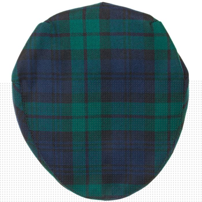 Lochcarron Of Scotland Black Watch Modern Tartan Barnton Flat Cap
