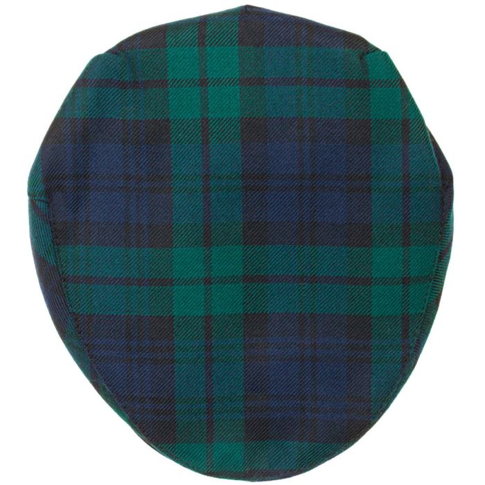 lochcarron of scotland Black Watch Modern Tartan Barnton Flat Cap