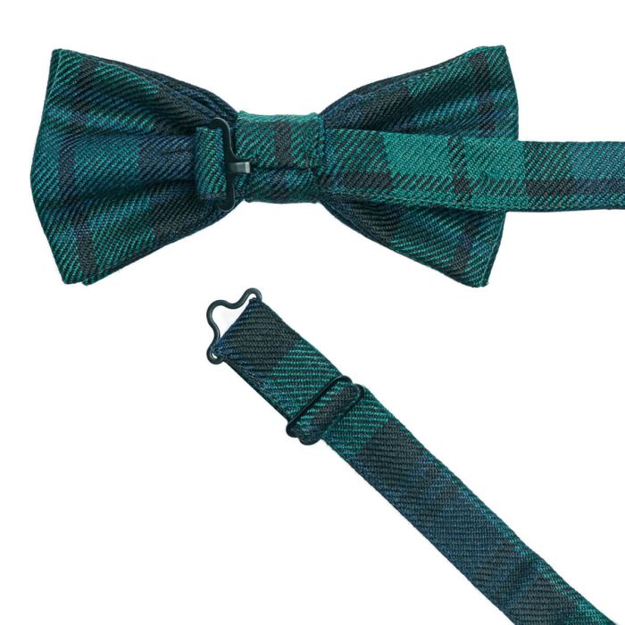 Lochcarron Of Scotland Black Watch Modern Tartan Bow Tie