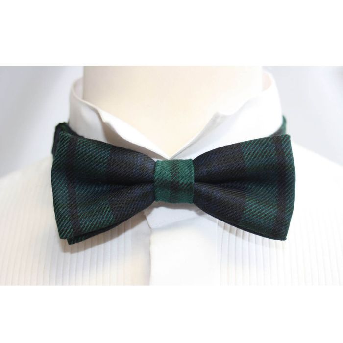 Lochcarron Of Scotland Black Watch Modern Tartan Bow Tie