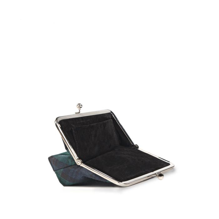 Lochcarron Of Scotland Black Watch Modern Tartan Clutch Purse